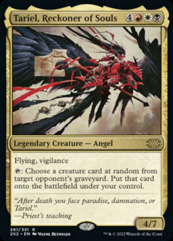 Tariel, Reckoner of Souls [Double Masters 2022] | Rook's Games and More