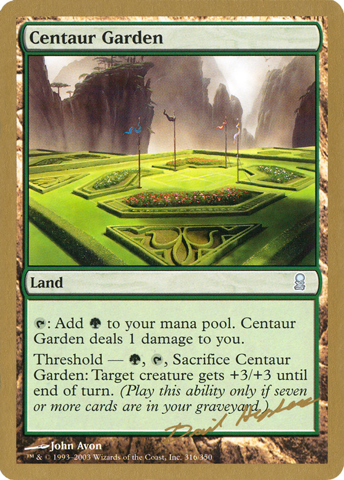 Centaur Garden (Dave Humpherys) [World Championship Decks 2003] | Rook's Games and More