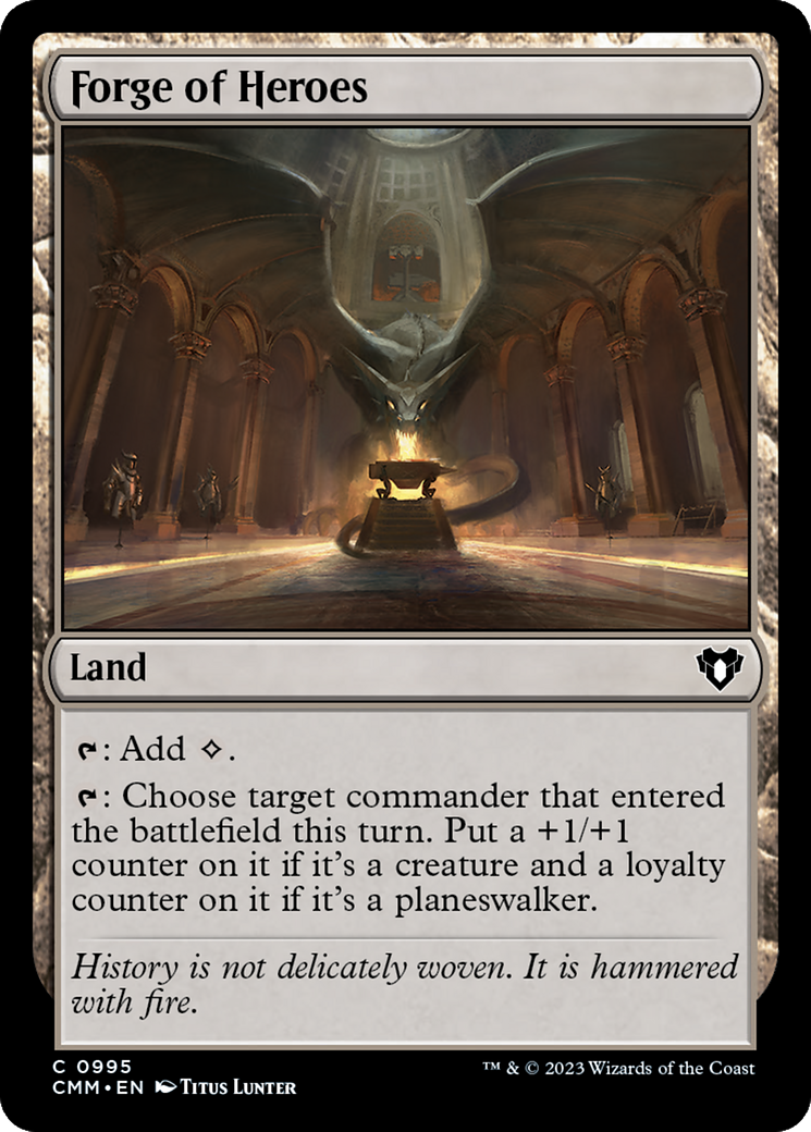 Forge of Heroes [Commander Masters] | Rook's Games and More