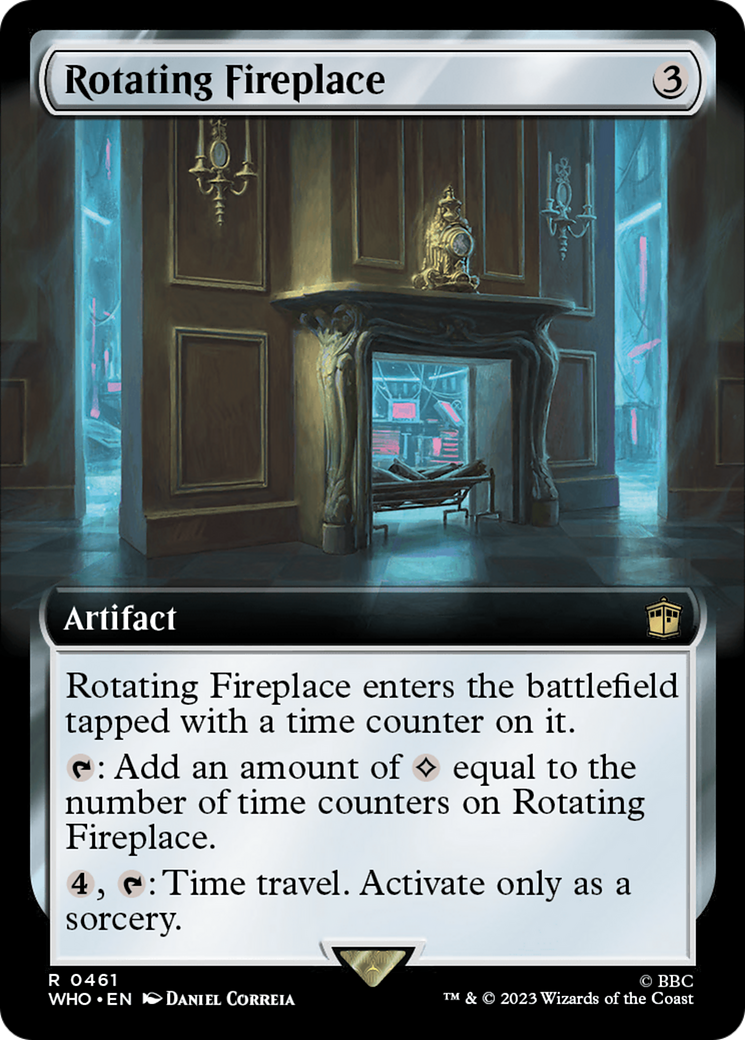 Rotating Fireplace (Extended Art) [Doctor Who] | Rook's Games and More