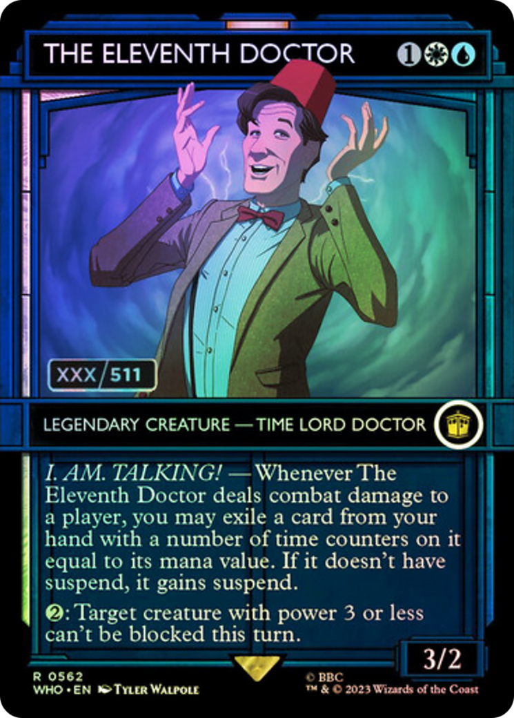 The Eleventh Doctor (Serial Numbered) [Doctor Who] | Rook's Games and More