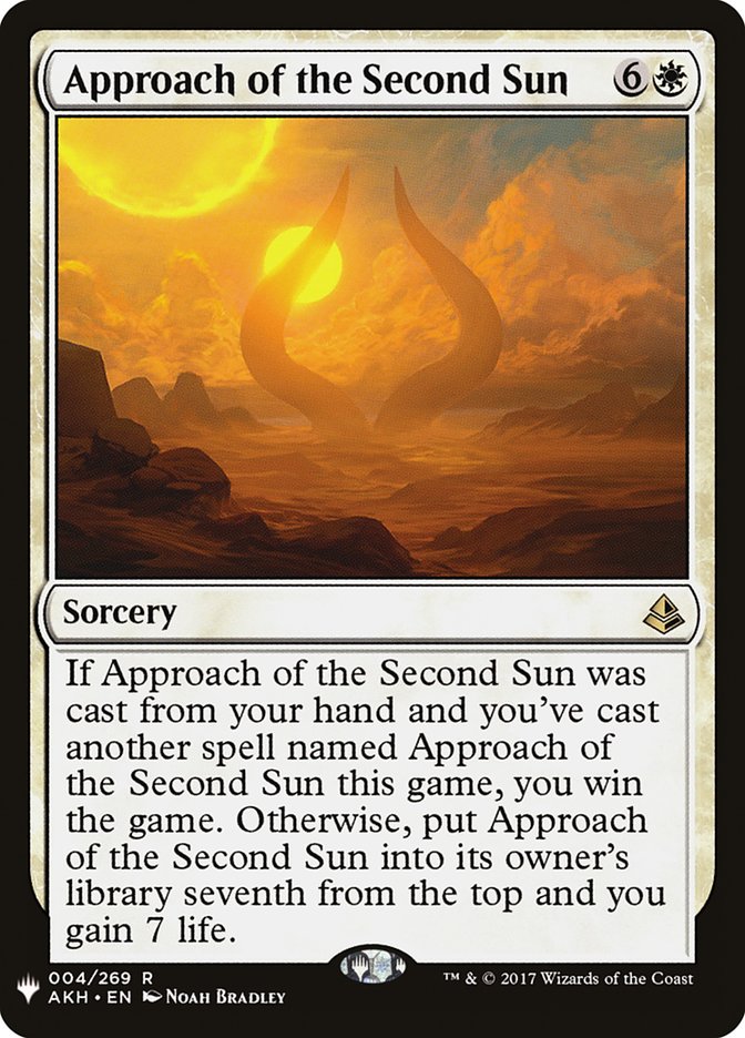 Approach of the Second Sun [Mystery Booster] | Rook's Games and More