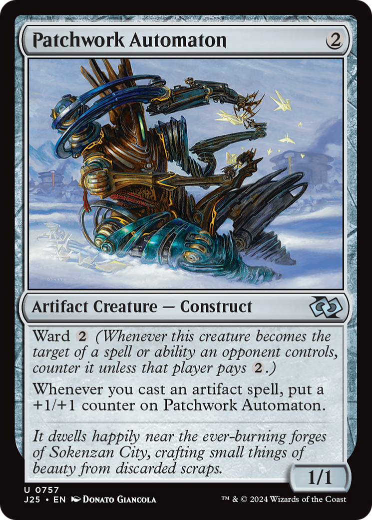 Patchwork Automaton [Foundations Jumpstart] | Rook's Games and More