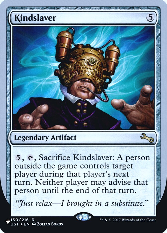 Kindslaver (Unfinity Foil Edition) [The List] | Rook's Games and More