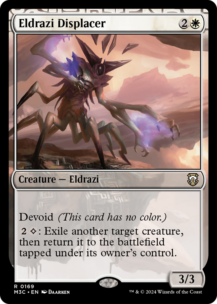 Eldrazi Displacer (Ripple Foil) [Modern Horizons 3 Commander] | Rook's Games and More