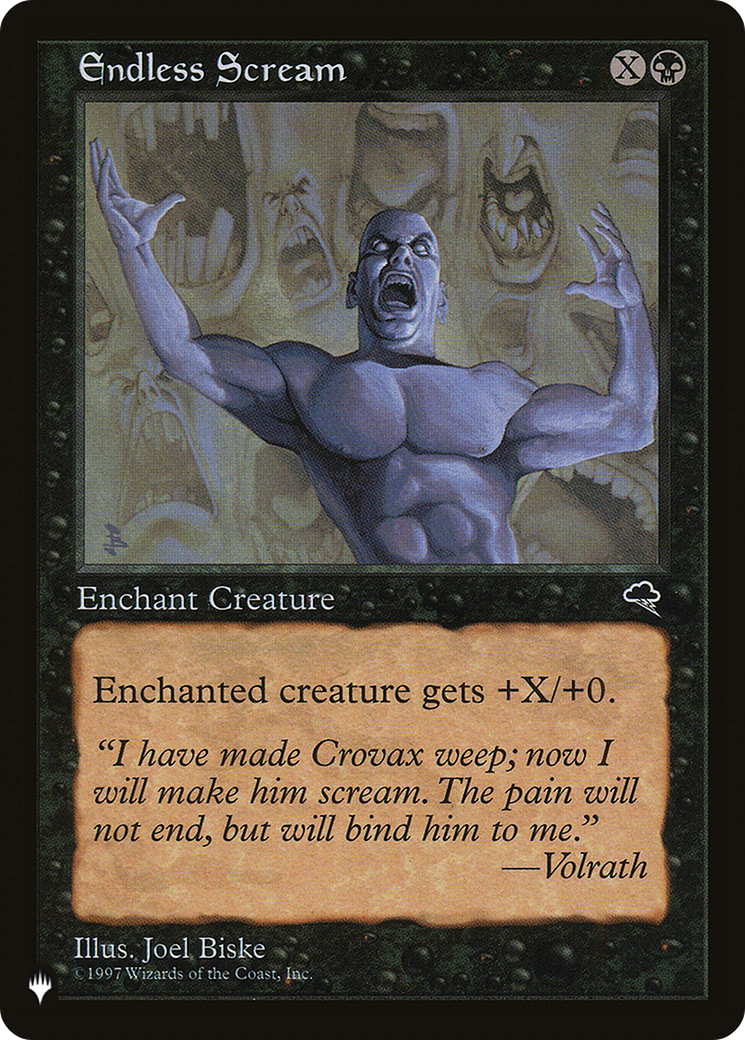 Endless Scream [The List] | Rook's Games and More