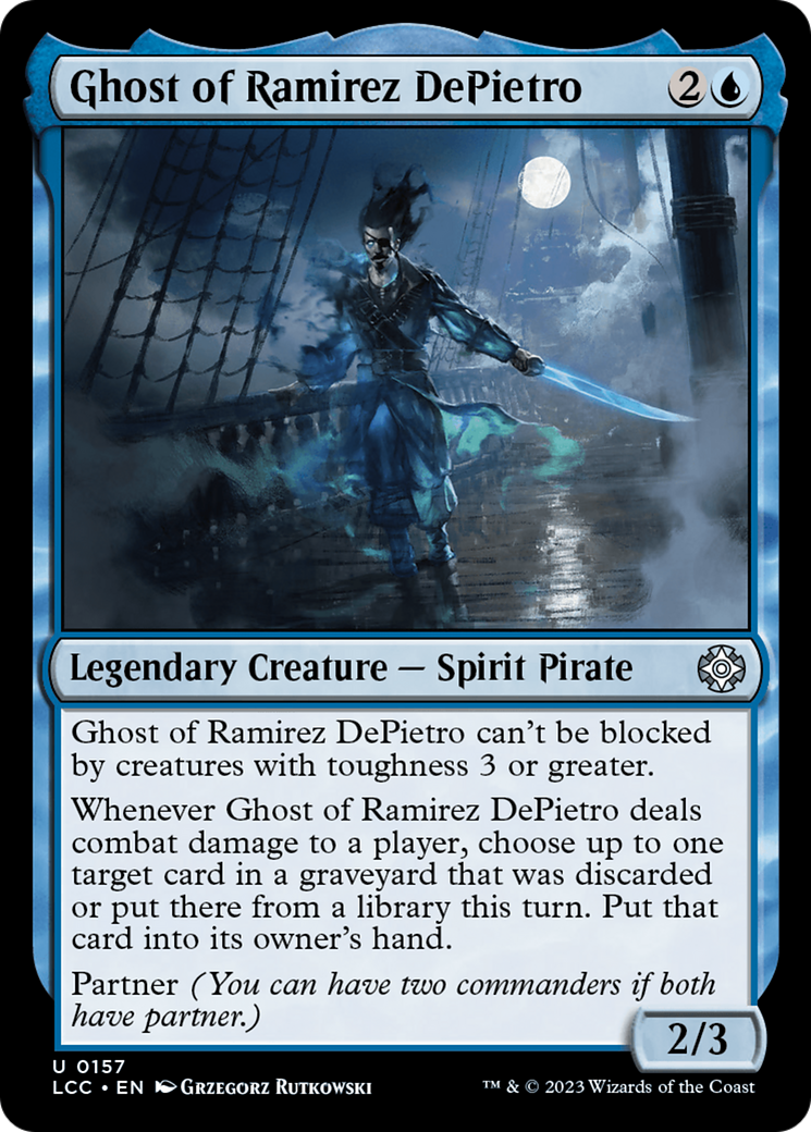 Ghost of Ramirez DePietro [The Lost Caverns of Ixalan Commander] | Rook's Games and More