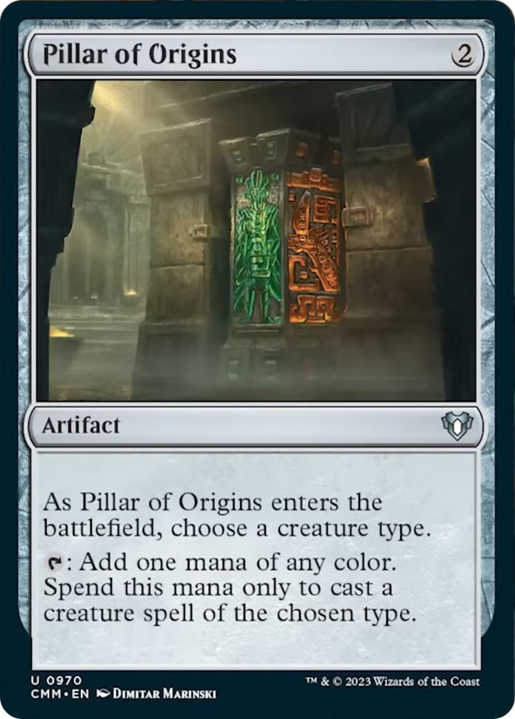 Pillar of Origins [Commander Masters] | Rook's Games and More