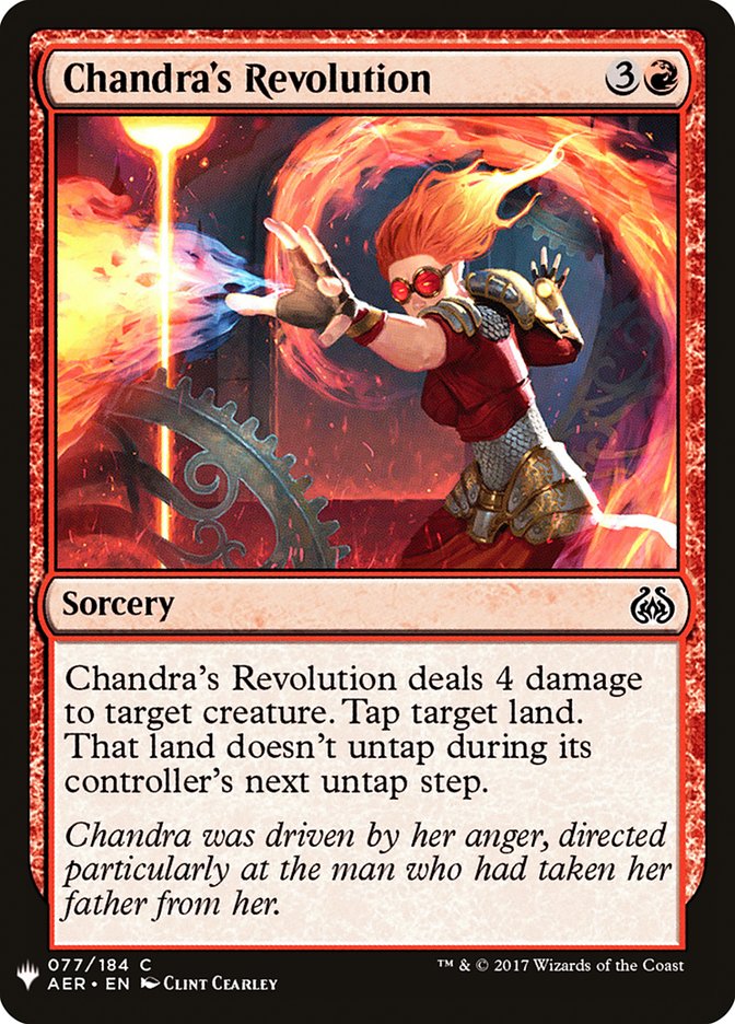 Chandra's Revolution [Mystery Booster] | Rook's Games and More