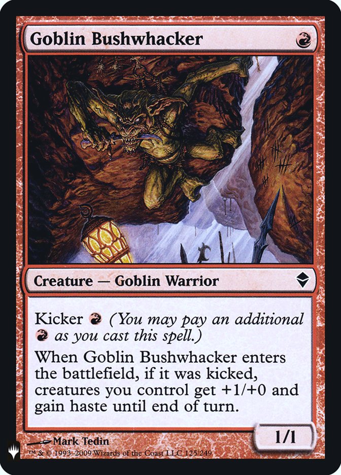 Goblin Bushwhacker [Mystery Booster] | Rook's Games and More