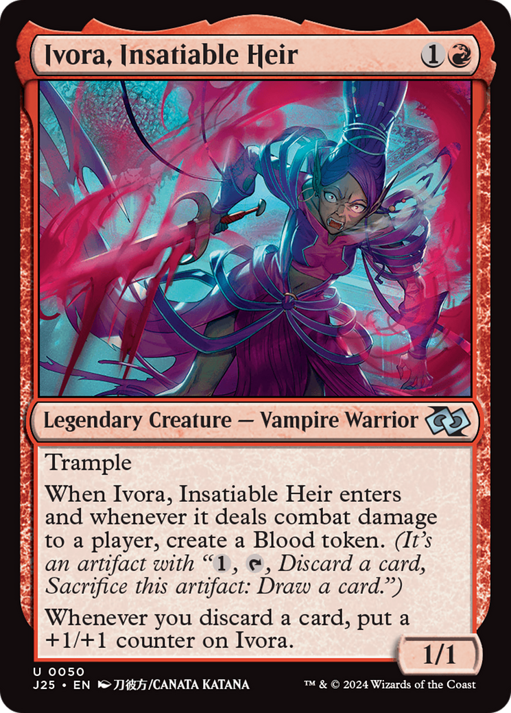 Ivora, Insatiable Heir (Anime) [Foundations Jumpstart] | Rook's Games and More