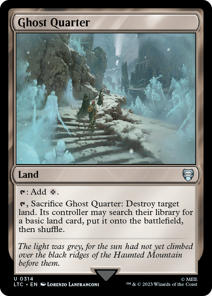 Ghost Quarter [The Lord of the Rings: Tales of Middle-Earth Commander] | Rook's Games and More