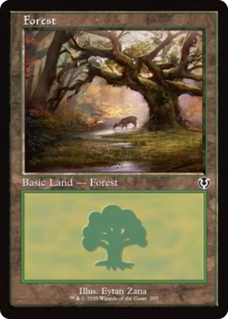 Forest (297) (Retro Frame) [Innistrad Remastered] | Rook's Games and More
