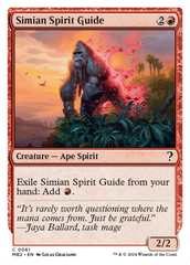 Simian Spirit Guide (White Border) [Mystery Booster 2] | Rook's Games and More