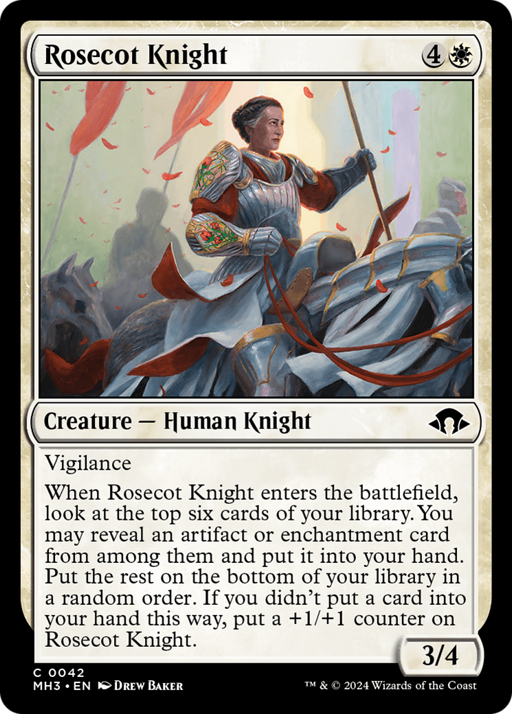 Rosecot Knight [Modern Horizons 3] | Rook's Games and More