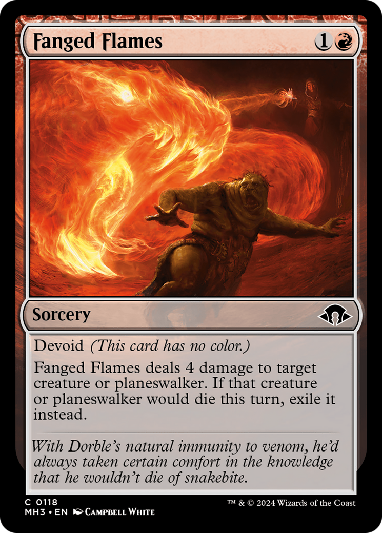 Fanged Flames [Modern Horizons 3] | Rook's Games and More