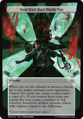 Your Own Face Mocks You (Full Art) [Duskmourn: Archenemy] | Rook's Games and More