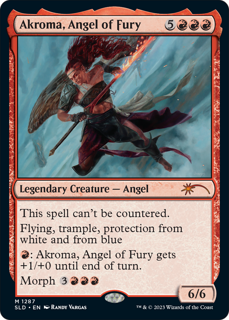 Akroma, Angel of Fury [Secret Lair Drop Series] | Rook's Games and More