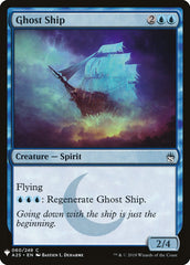 Ghost Ship [Mystery Booster] | Rook's Games and More