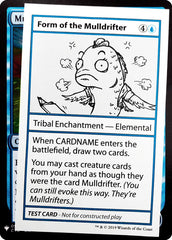 Form of the Mulldrifter [Mystery Booster Playtest Cards]