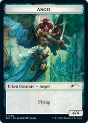 Angel // Spirit Double-Sided Token [Secret Lair Drop Series] | Rook's Games and More