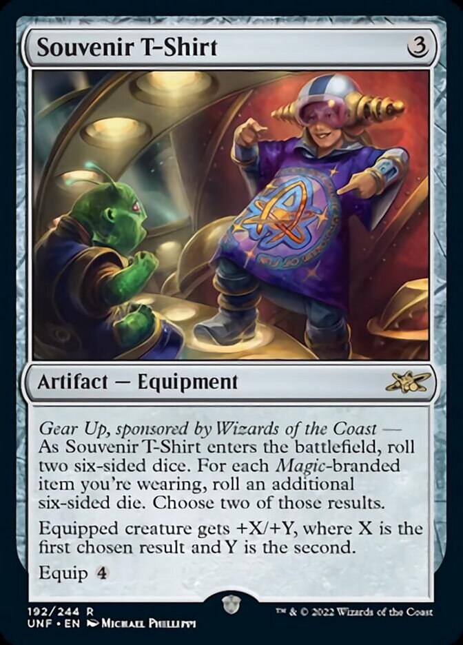 Souvenir T-Shirt [Unfinity] | Rook's Games and More