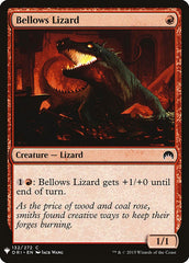 Bellows Lizard [Mystery Booster] | Rook's Games and More