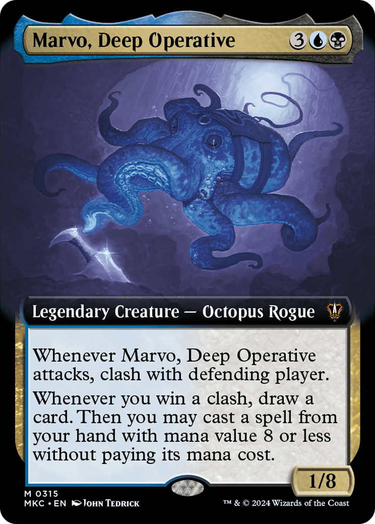 Marvo, Deep Operative (Extended Art) [Murders at Karlov Manor Commander] | Rook's Games and More