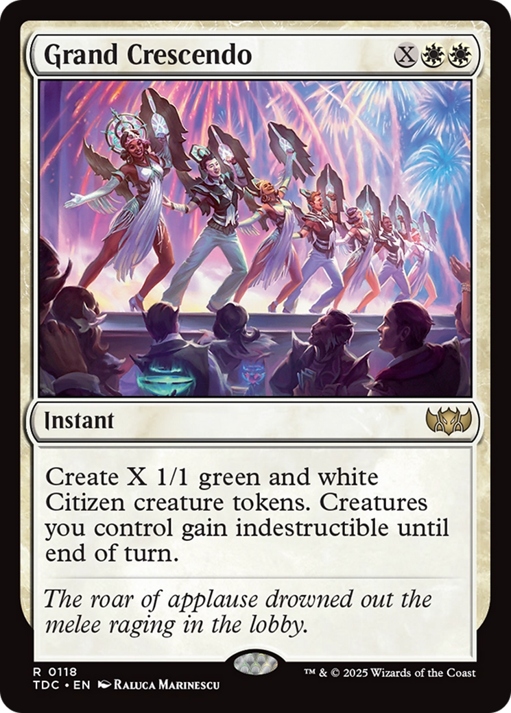 Grand Crescendo [Tarkir: Dragonstorm Commander] | Rook's Games and More
