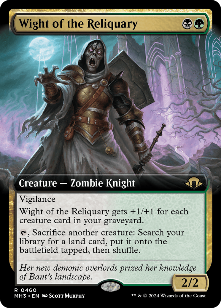 Wight of the Reliquary (Extended Art) [Modern Horizons 3] | Rook's Games and More