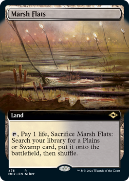 Marsh Flats (Extended Art) [Modern Horizons 2] | Rook's Games and More