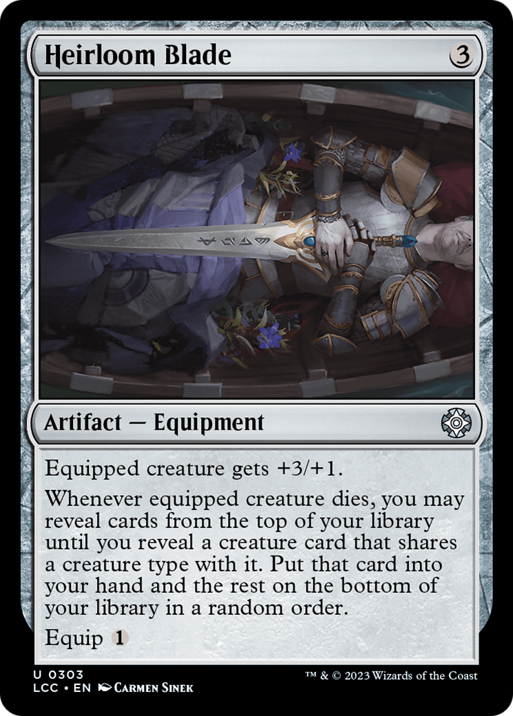 Heirloom Blade [The Lost Caverns of Ixalan Commander] | Rook's Games and More