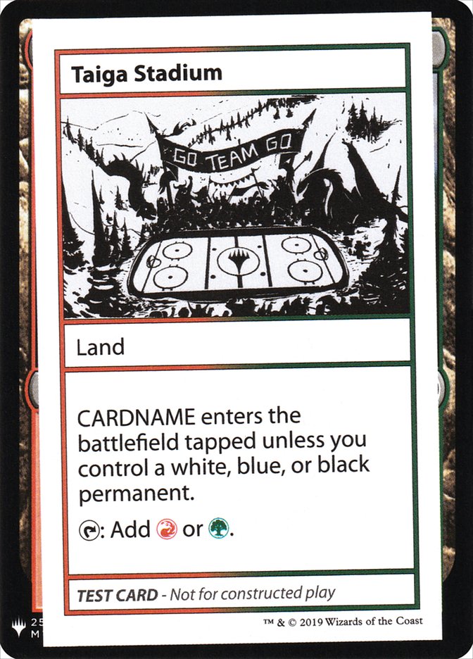 Taiga Stadium [Mystery Booster Playtest Cards] | Rook's Games and More