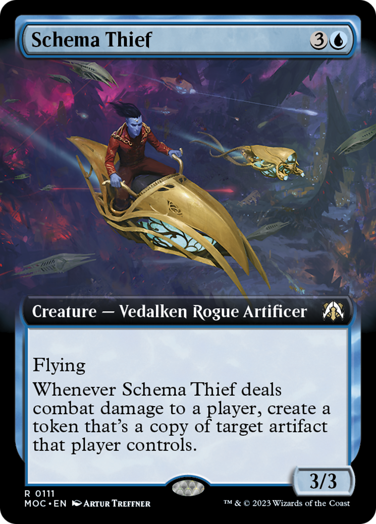 Schema Thief (Extended Art) [March of the Machine Commander] | Rook's Games and More