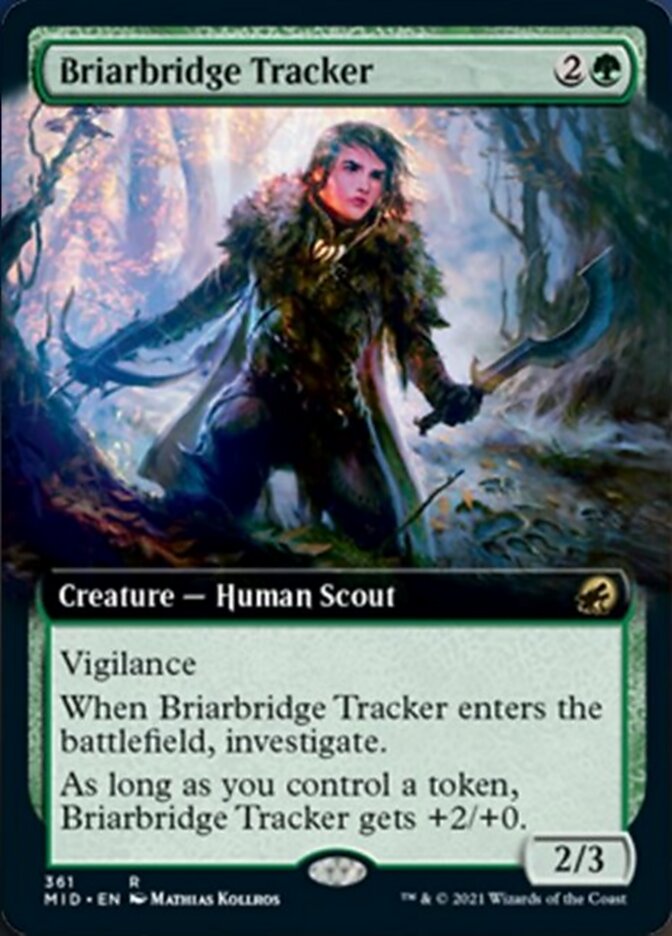Briarbridge Tracker (Extended Art) [Innistrad: Midnight Hunt] | Rook's Games and More