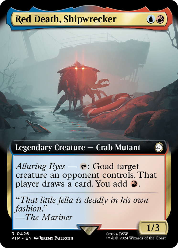 Red Death, Shipwrecker (Extended Art) [Fallout] | Rook's Games and More