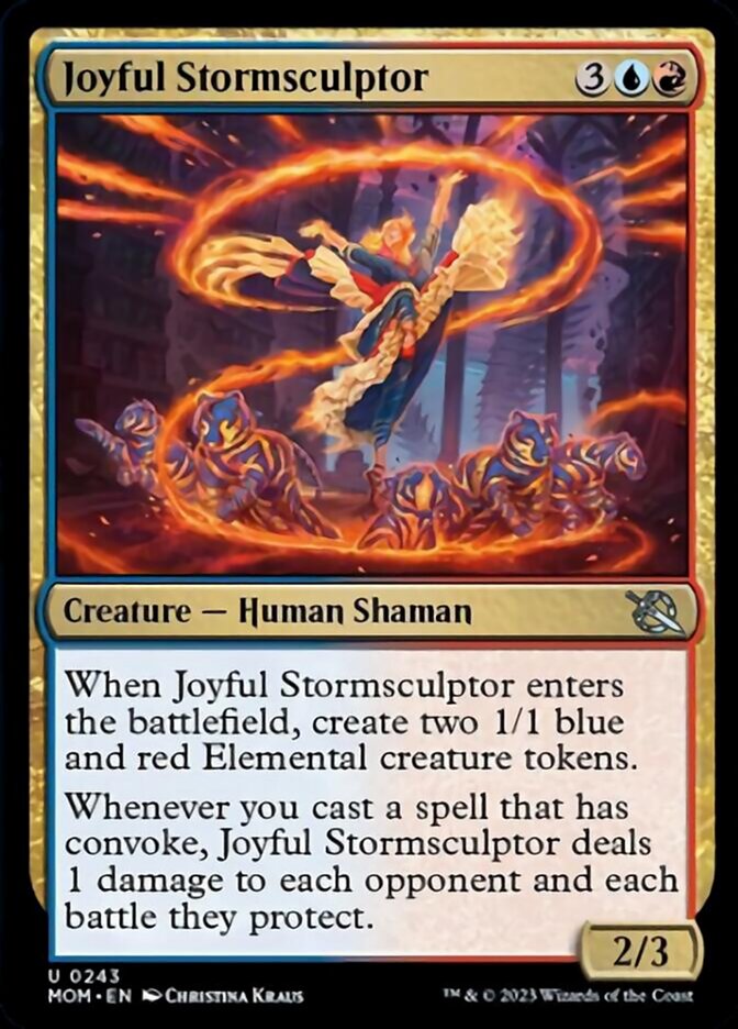 Joyful Stormsculptor [March of the Machine] | Rook's Games and More