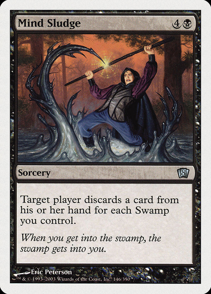 Mind Sludge (8th Edition) (Oversized) [Oversize Cards] | Rook's Games and More