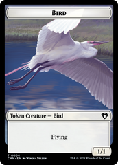 Copy (54) // Bird Double-Sided Token [Commander Masters Tokens] | Rook's Games and More