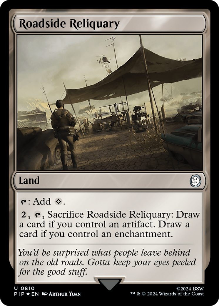 Roadside Reliquary (Surge Foil) [Fallout] | Rook's Games and More