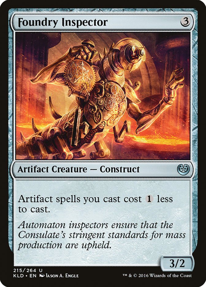 Foundry Inspector [Kaladesh] | Rook's Games and More