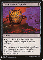 Executioner's Capsule [Mystery Booster] | Rook's Games and More