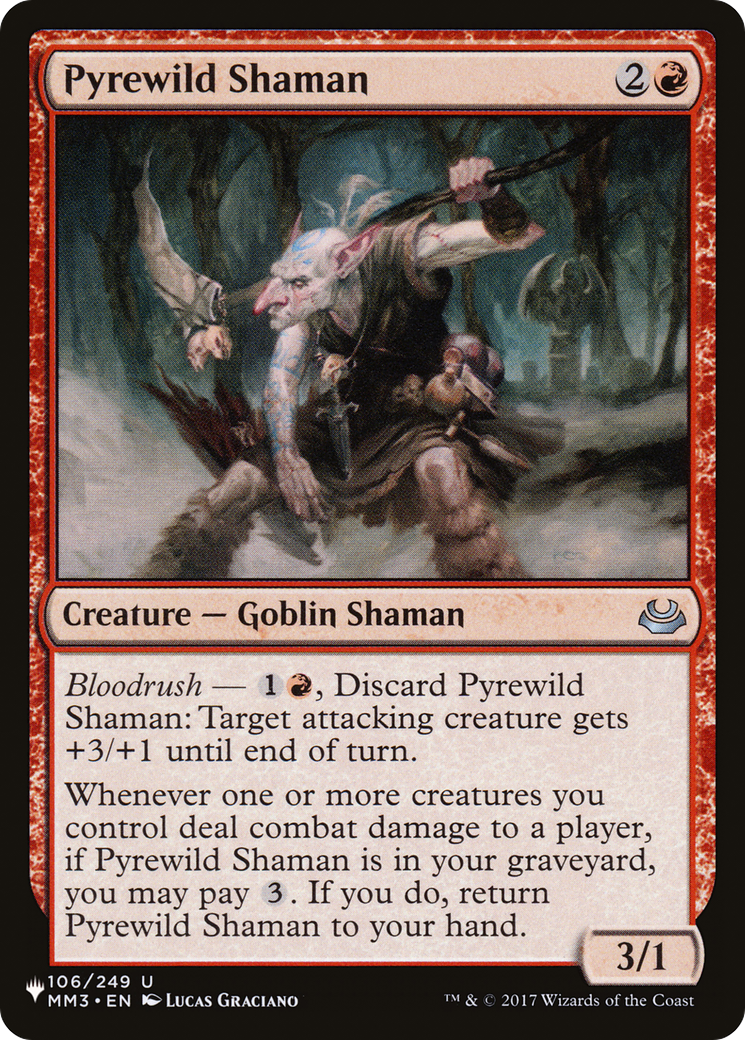 Pyrewild Shaman [The List Reprints] | Rook's Games and More