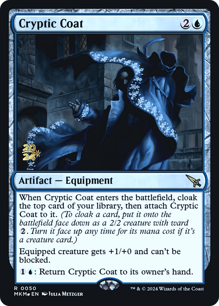 Cryptic Coat [Murders at Karlov Manor Prerelease Promos] | Rook's Games and More