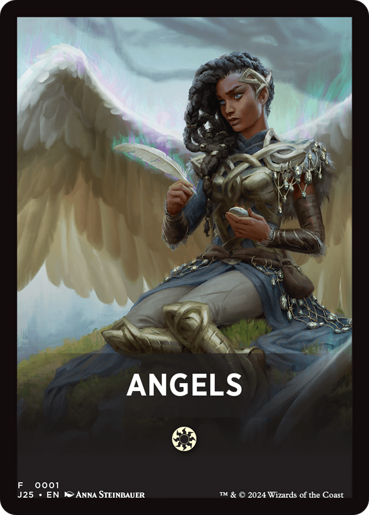 Angels Theme Card [Foundations Jumpstart Front Cards] | Rook's Games and More