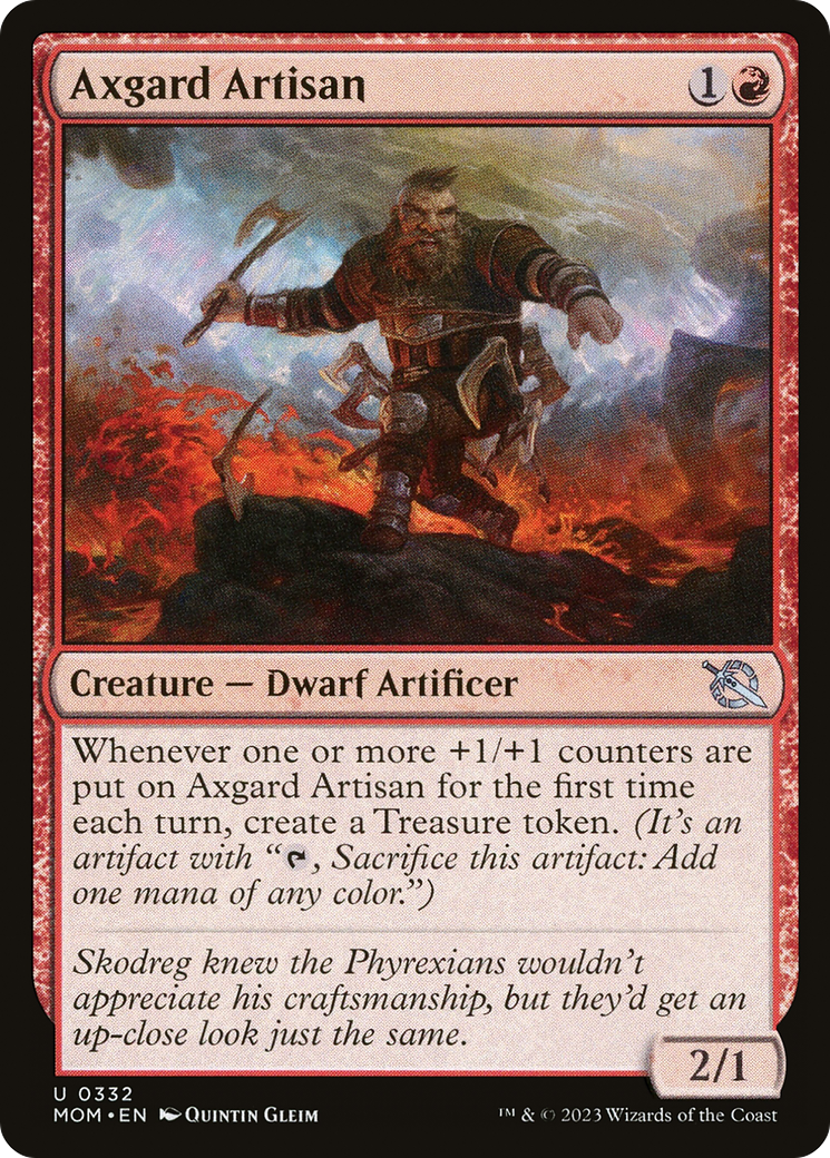 Axgard Artisan [March of the Machine] | Rook's Games and More
