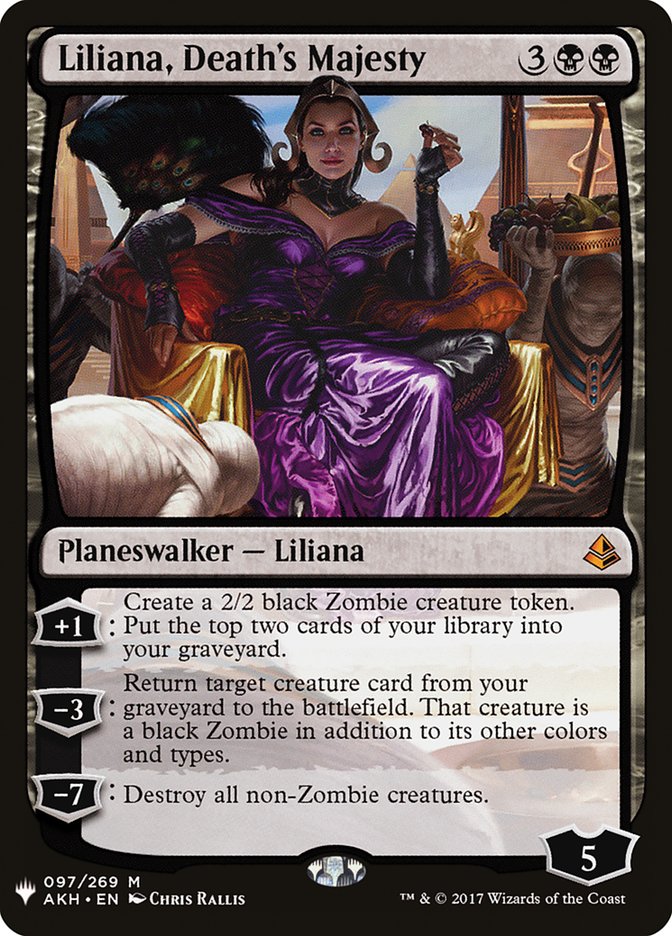 Liliana, Death's Majesty [The List] | Rook's Games and More