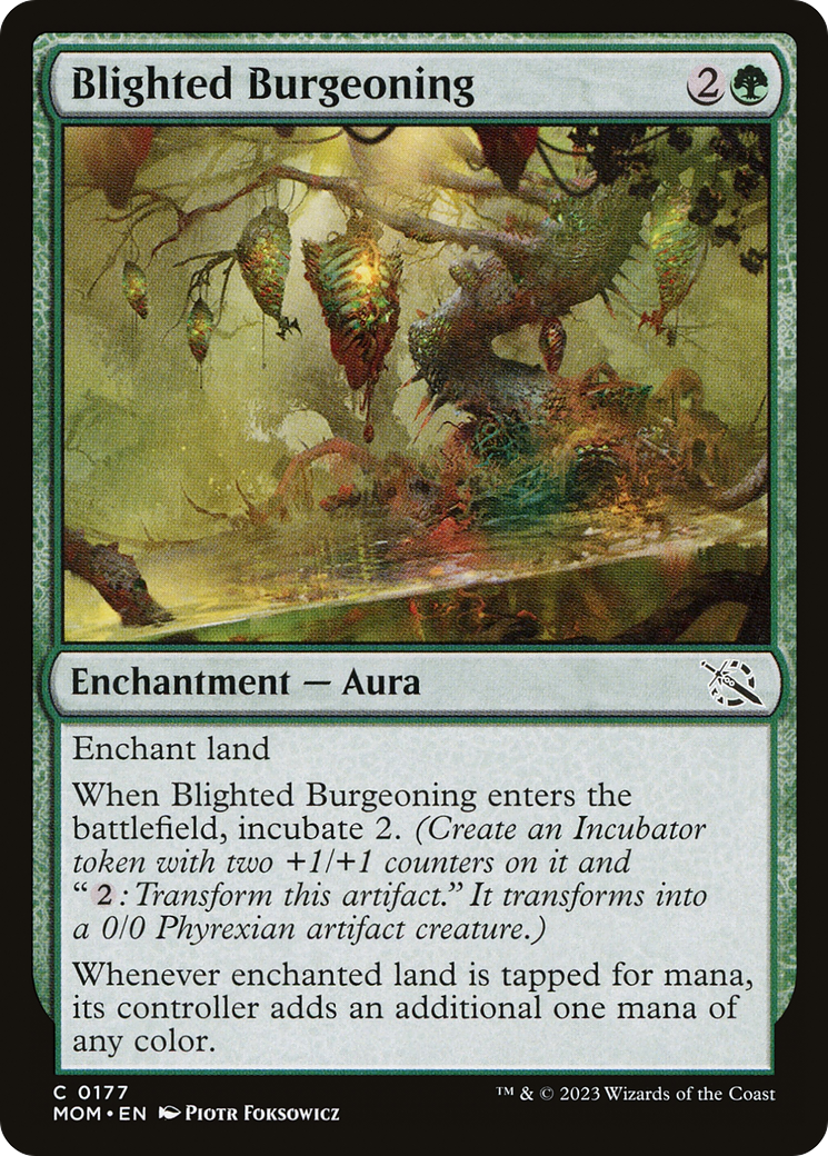 Blighted Burgeoning [March of the Machine] | Rook's Games and More