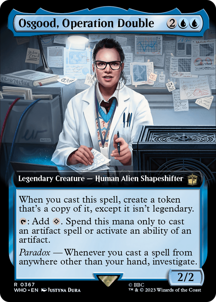 Osgood, Operation Double (Extended Art) [Doctor Who] | Rook's Games and More