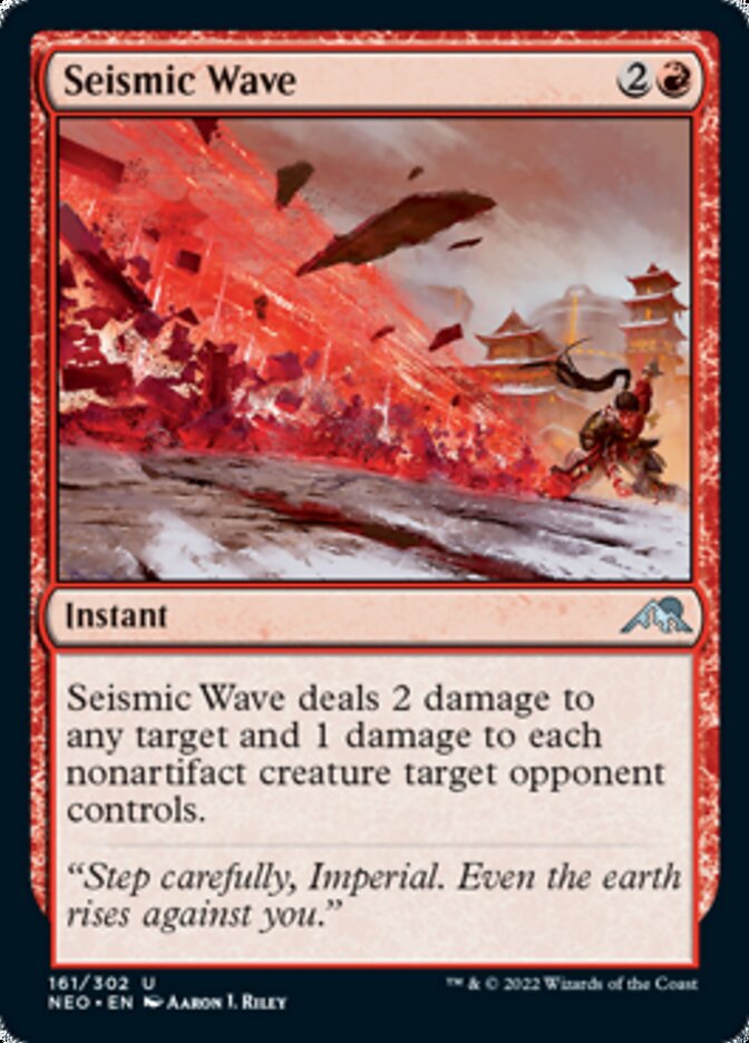 Seismic Wave [Kamigawa: Neon Dynasty] | Rook's Games and More